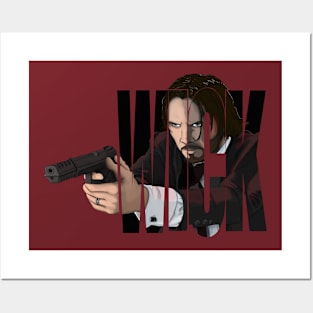 JOHN WICK Vengeance Posters and Art